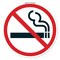 Signmission No Smoking 16in Non-Slip Floor Marker, 16" x 16", FD-2-C-16-99909 FD-2-C-16-99909 - alternate 1